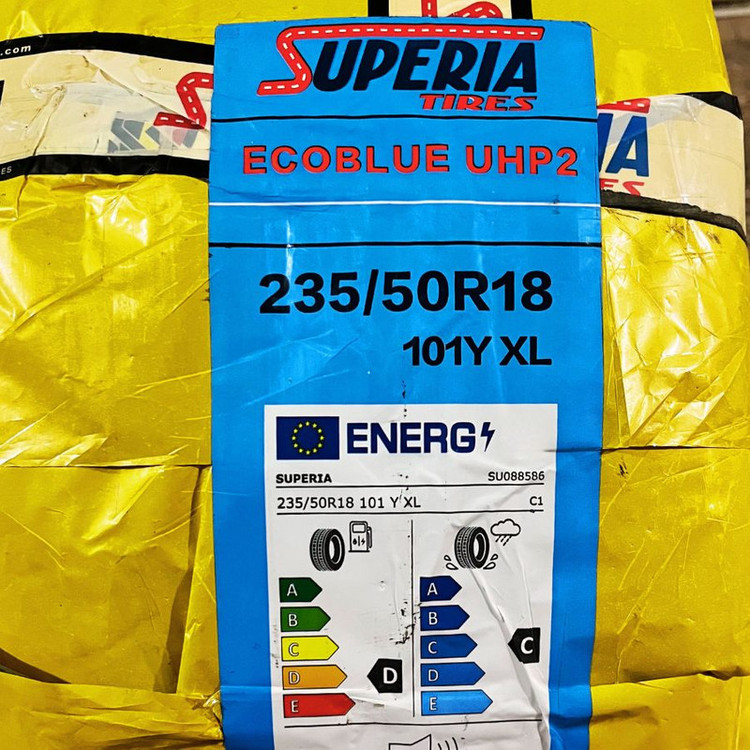 لاستیک 235/50/18 سوپریا Superia EcoBlue UHP2