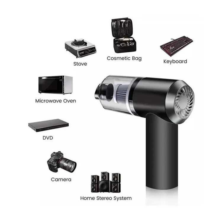 جارو شارژی خودرو مدل MINI تفنگی YT-M2037