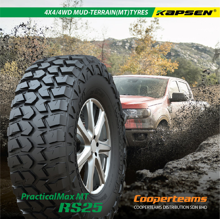 لاستیک 235/65/17 کپسن KAPSEN RS25 تاریخ 2025 (4 حلقه)