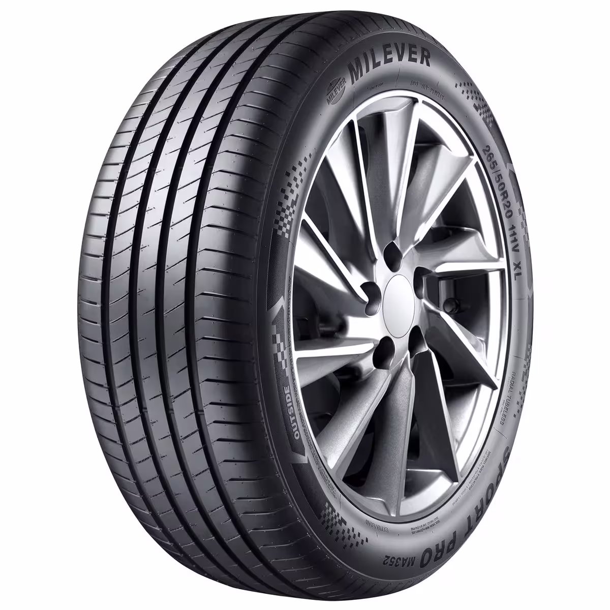 لاستیک 195/45/16 Milever مایلیور MA349 تاریخ 2025 (2 حلقه)