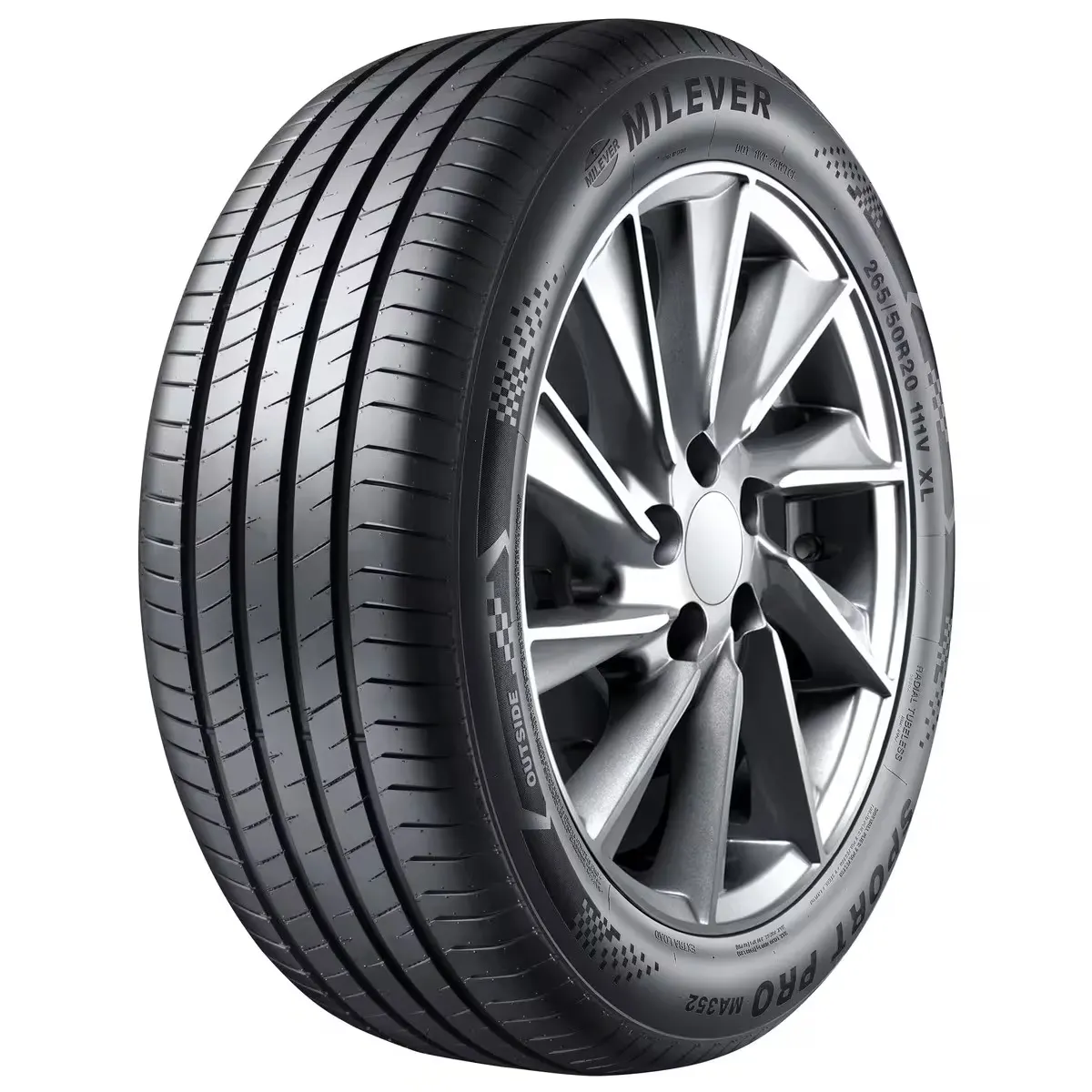 لاستیک 205/50/17 Milever مایلیور MA349 تاریخ 2025 (2 حلقه)