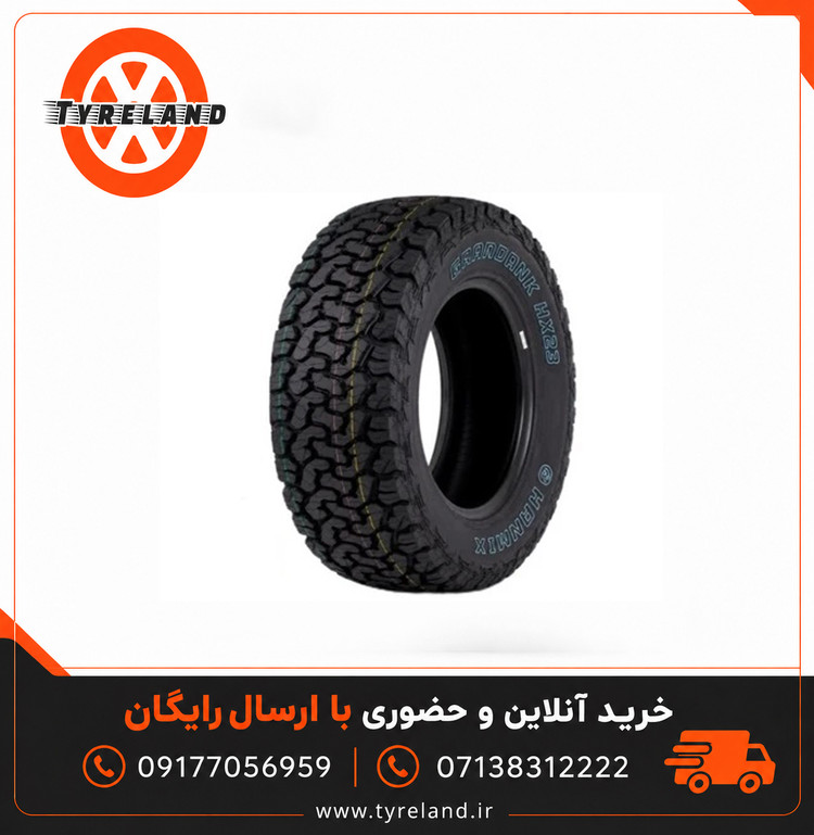 لاستیک 285/60/18 هنمیکس HANMIX A/T تاریخ 2025 (4حلقه)