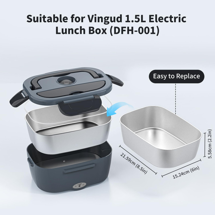 ظرف غذای برقی مدل DFH-001 Steel
