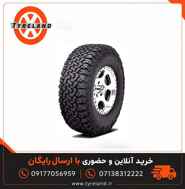لاستیک 245/70/16 کپسن KAPSEN AT02 تاریخ 2026 (4 حلقه)