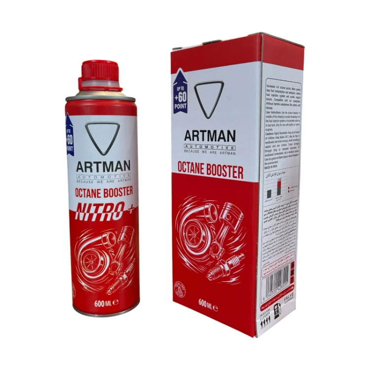 اکتان بوستر Nitro Plus آرتمن ARTMAN حجم ۶۰۰ میلی لیتر