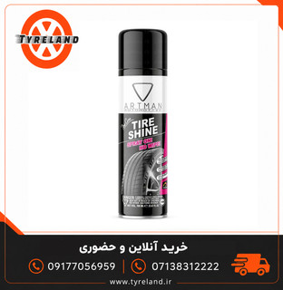 اسپری براق کننده لاستیک 700 میل آرتمن ARTMAN
