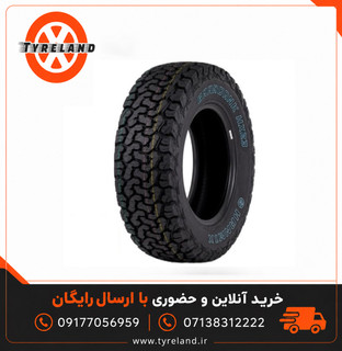 لاستیک 265/60/18 هنمیکس HANMIX HX23 A/T BF تاریخ 2025 (4 حلقه)
