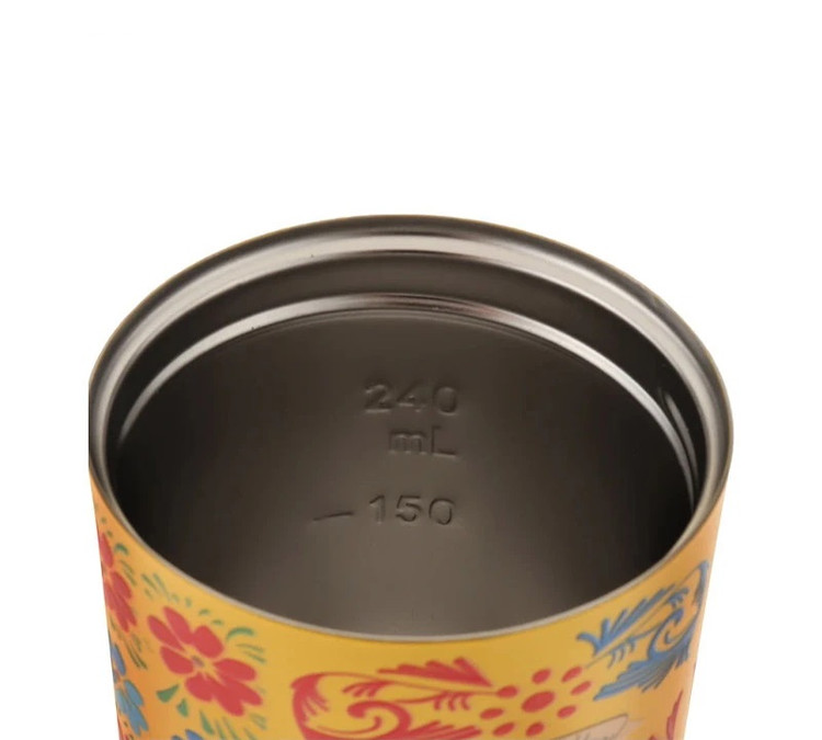 تراول ماگ اسمگ دولچه گابانا زرد مدل DG-648 گنجایش 240 میلی لیتر
