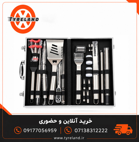 ست کامل ابزار باربیکیو و کبابپزی GRILLJOY