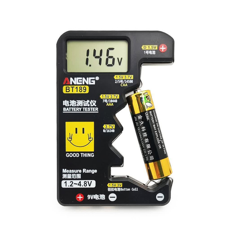 تستر باتری دیجیتال ANENG-BT189