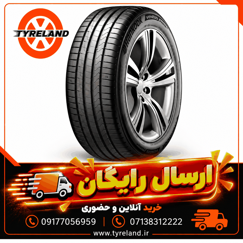 لاستیک 215/55/16 هانکوک HANKOOK VENTUS PRIME4 تاریخ 2026 (2حلقه)